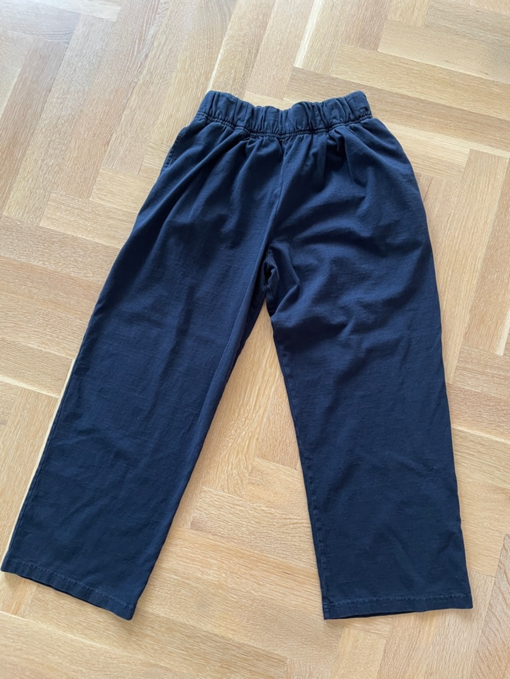 Les Tien cotton jersey pants size small
